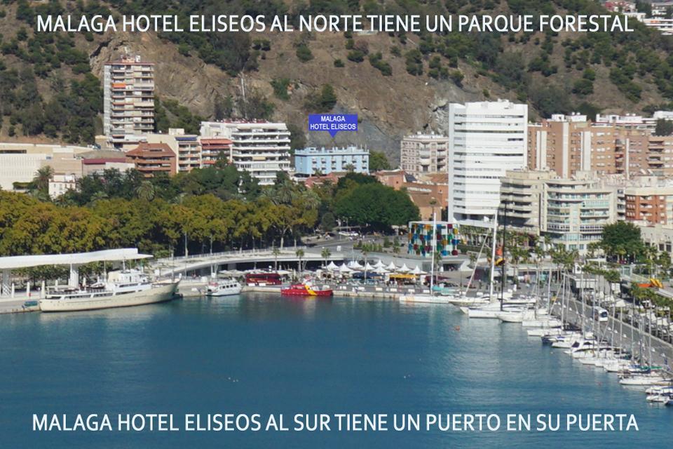 Hotel Eliseos Málaga Eksteriør billede